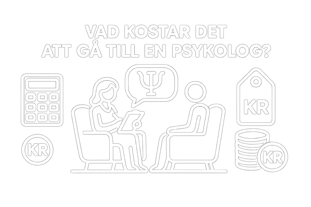 Vad kostar det att gå till en psykolog 2026